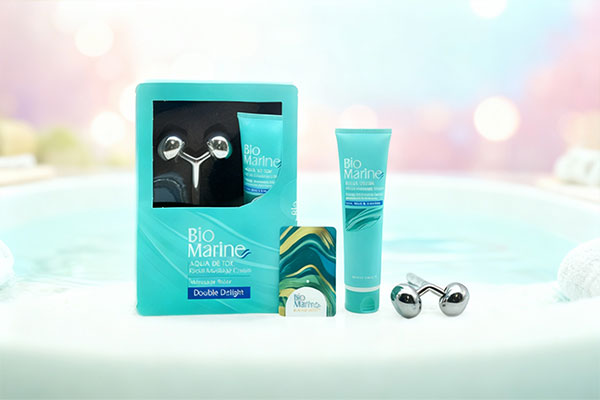 استفاده از کرم ماساژ همراه ماساژور آکوا دتوکس در محیط آرامش&zwnj;بخش