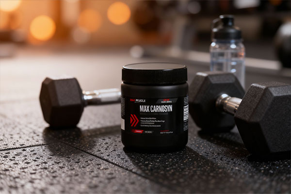 پودر مکس کارنوزین مکس ماسل نوتریشن در محیط باشگاه