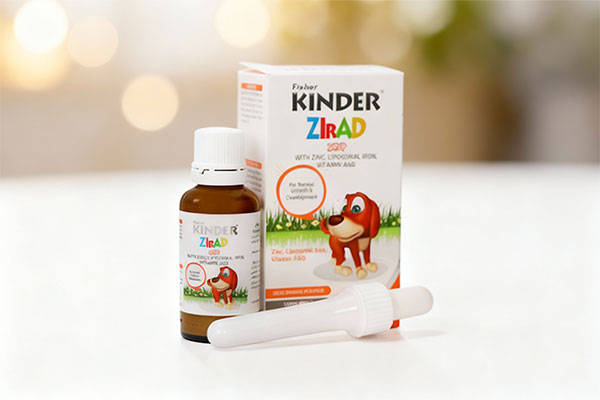 قطره زیراد فیشر کیندر برای رشد کودکان