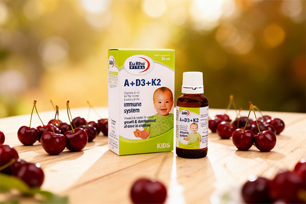 ترکیبات قطره کیدز پلاس ویتان با طعم گیلاس