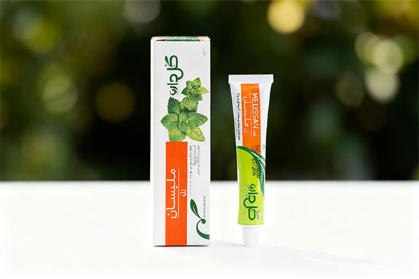 ژل ملیسان گل دارو برای درمان تبخال