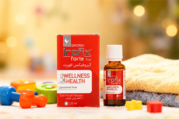 قطره آهن آیروفیکس فورت با طعم توتی فروتی