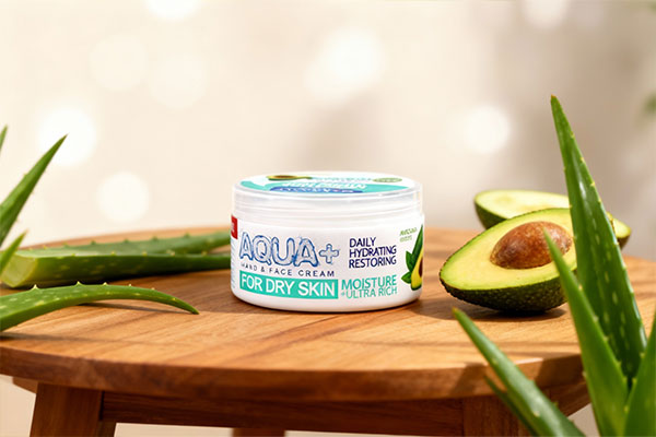 کرم مرطوب کننده پوست خشک کامان با عناصر طبیعی