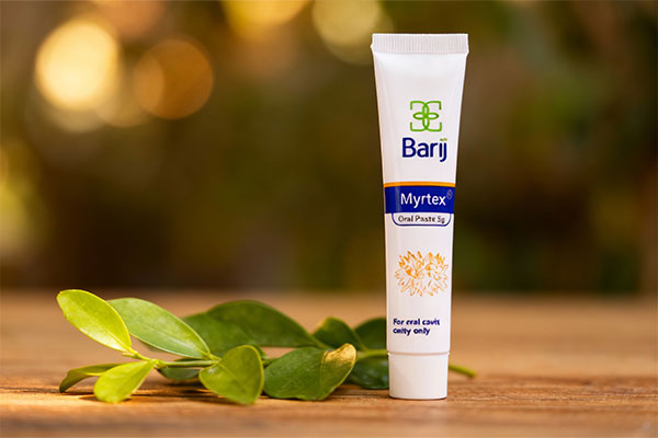 خمیر میرتکس باریج اسانس با ترکیبات گیاهی برای آفت دهان