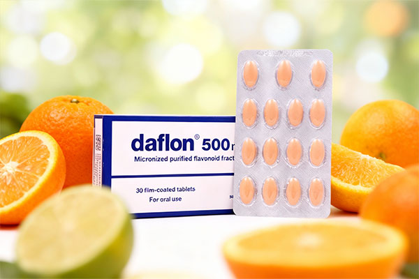 ترکیبات طبیعی قرص دافلون 500 سرویر