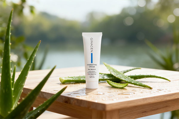 کرم آبرسان پوست خشک و معمولی ژیناژن با عناصر طبیعی