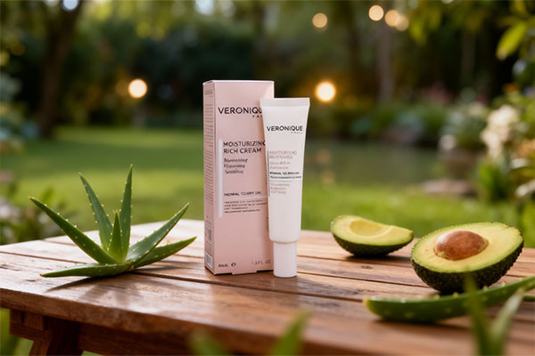 کرم مرطوب کننده ریچ ورونیک با مواد طبیعی