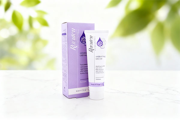 کرم آبرسان پوست خشک راکوتن روی سطح مرمر سفید