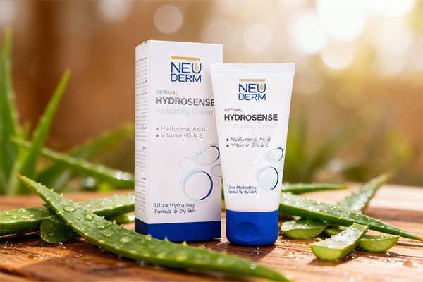 کرم آبرسان هیدروسنس نئودرم در کنار عناصر طبیعی