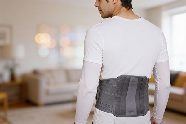 کمربند طبی تینور مدل A-07 در حال استفاده