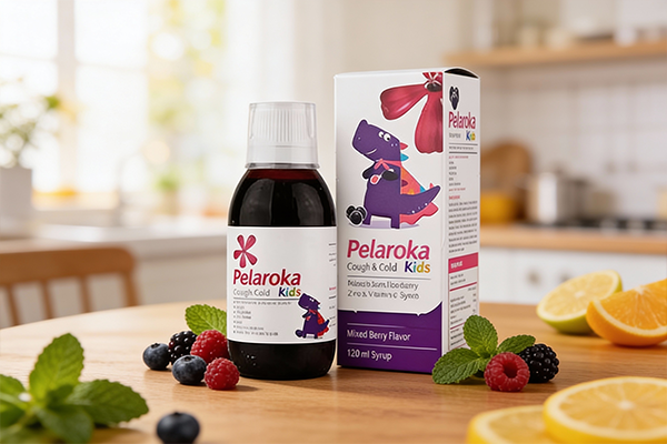 ترکیبات طبیعی شربت پلاروکا کیدز برای سرماخوردگی