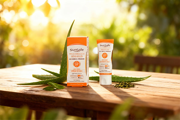 ضد آفتاب فیزیکال سان سیف با ترکیبات طبیعی