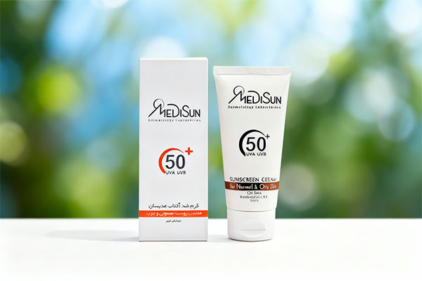 ضد آفتاب SPF 50 مدیسان مناسب پوست معمولی و چرب