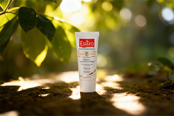 ضد آفتاب مینرال SPF30 الارو در طبیعت