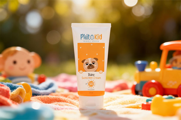 ضد آفتاب فیتوکید کودکان SPF40 مقاوم در برابر آب