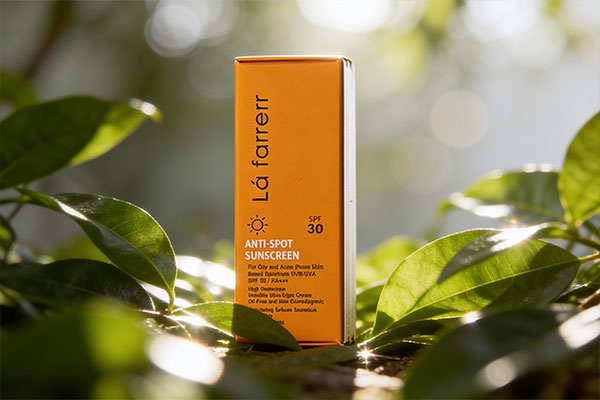 ضد آفتاب و ضد لک پوست چرب لافارر SPF30