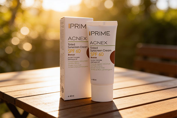 کرم ضد آفتاب فاقد چربی رنگی SPF60 پرایم برای پوست چرب