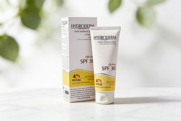 لوسیون ضد آفتاب SPF30 هیدرودرم برای پوست چرب