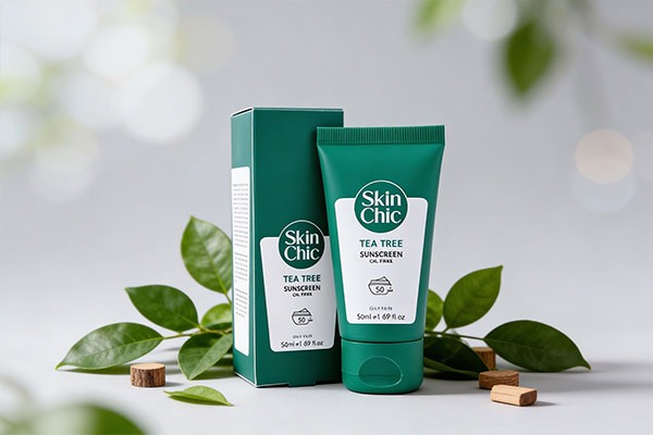 ضد آفتاب پوست چرب اسکین شیک با SPF50 و ترکیبات گیاهی