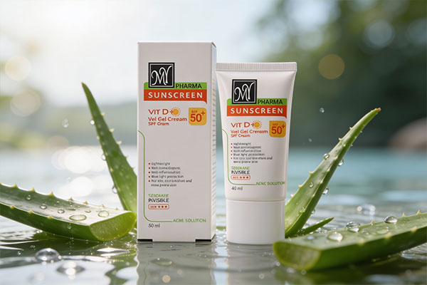 کرم ژل ضد آفتاب مای فارما آکنه سلوشن مناسب پوست مستعد آکنه