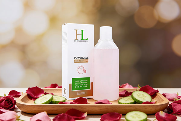 ترکیبات طبیعی میسلار واتر اچ ال پوست خشک برای مراقبت از پوست