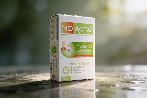 صابون نو آکنه درخت چای آنتی باکتریال برای پاکسازی پوست