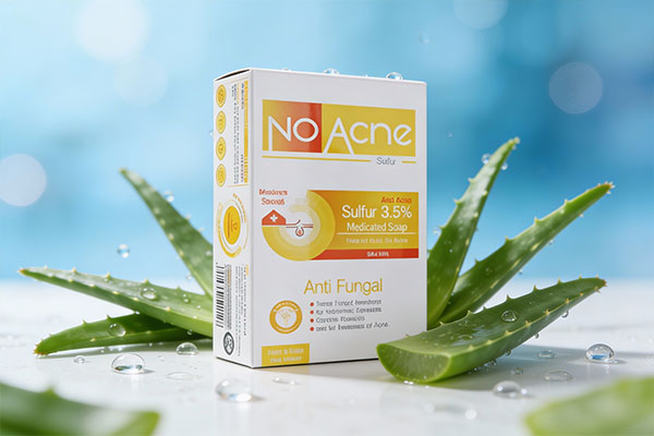 نحوه استفاده از صابون ضد آکنه گوگرد نو آکنه
