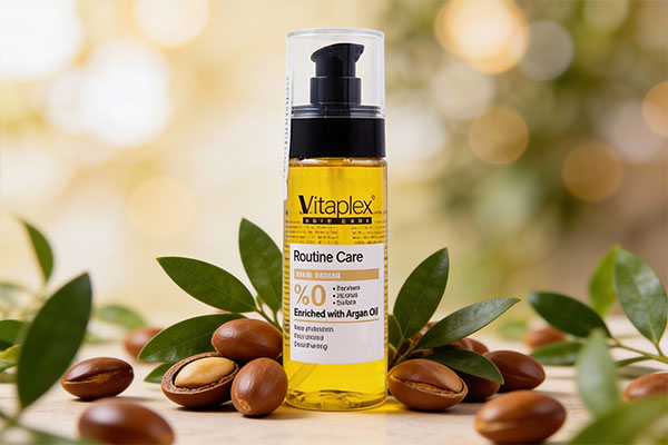 سرم موی ویتاپلکس با عناصر طبیعی روغن آرگان