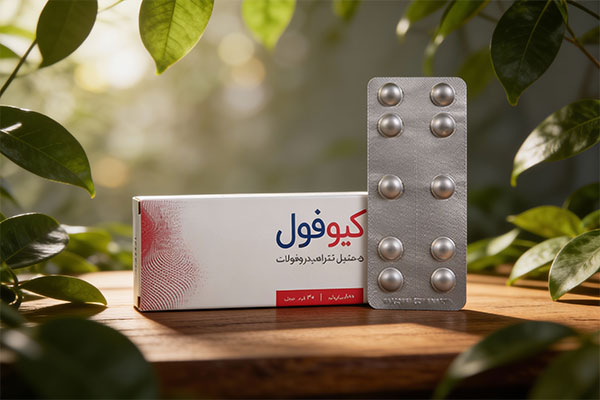 قرص کوآنزیم کیوتن پلاس ویتاول با عناصر طبیعی