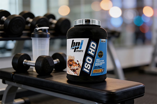 پودر پروتئین ایزو اچ دی بی پی آی 2277 گرم در محیط ورزشی