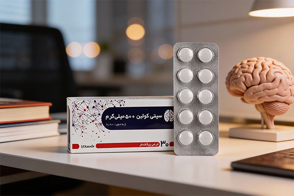 قرص سیتی کولین 500 سلامت پرمون امین کنار وسایل مرتبط با سلامت مغز