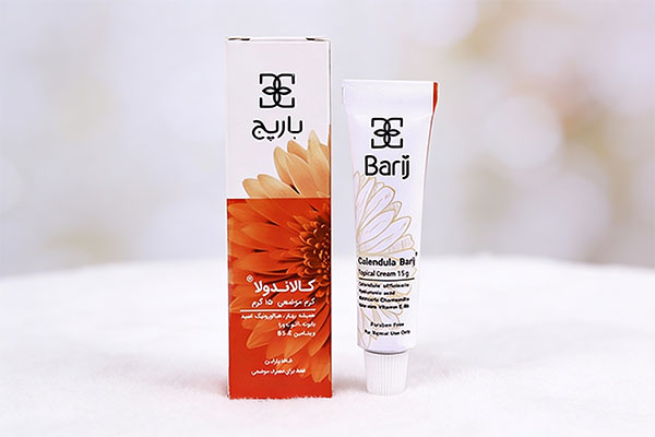 کرم کالاندولا باریج اسانس برای درمان سوختگی