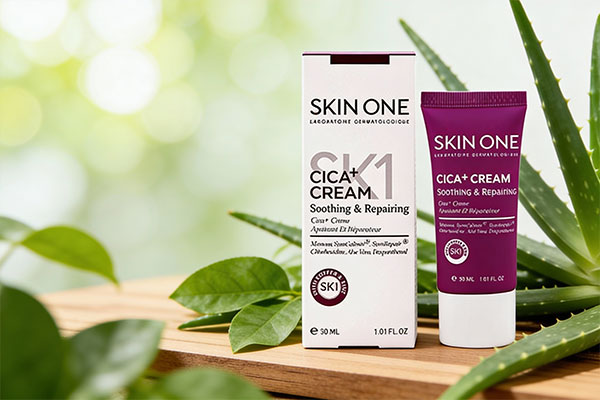 کرم ترمیم کننده سیکا پلاس اسکین وان در کنار عناصر طبیعی