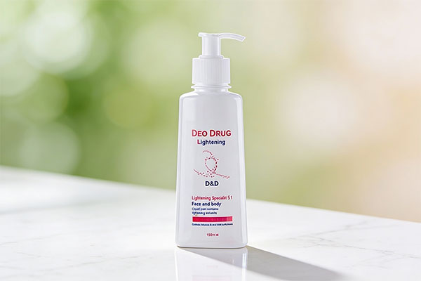 پن مایع روشن کننده و ضد لک دئودراگ روی سطح مرمر سفید