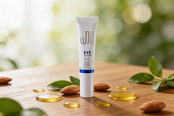 کرم دور چشم دلانو در کنار عناصر طبیعی مراقبت از پوست