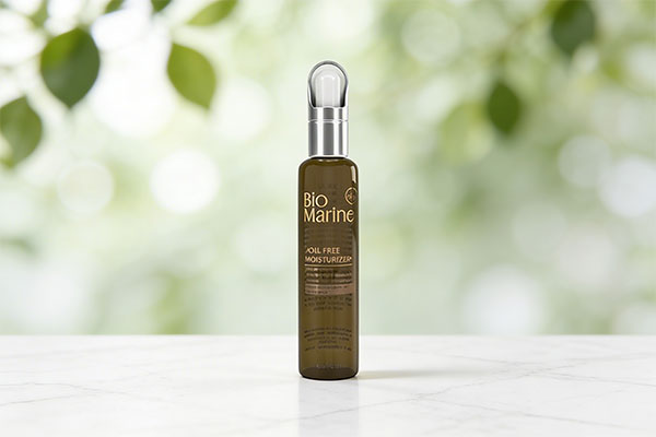 سرم کنترل چربی بایومارین روی سطح مرمر سفید