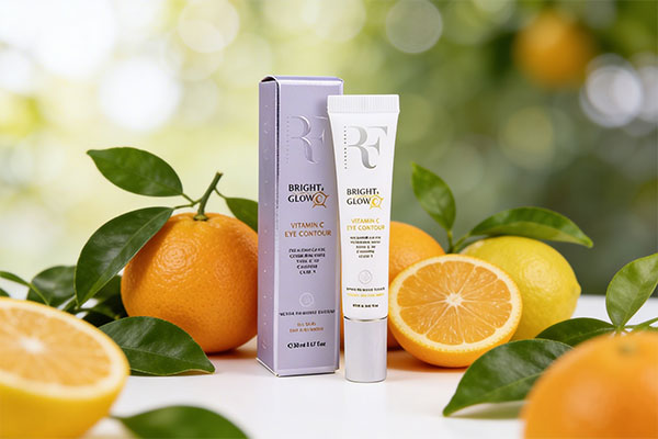 کرم دور چشم رویال فم روشن کننده با مرکبات و برگ&zwnj;های سبز