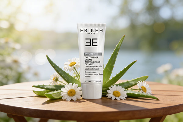 کرم ضد پف و تیرگی دور چشم اریکه با عناصر طبیعی