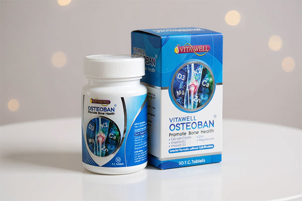 بستهبندی قرص استئوبان ویتاول