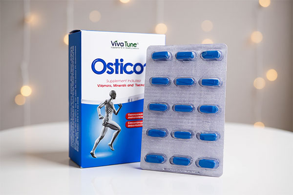 بسته‌بندی قرص اوستی کپ ویواتیون 60 عددی