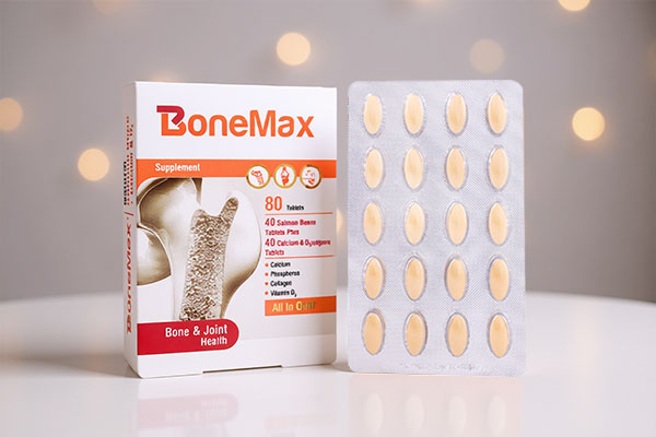 قرص‌های کلسیم و استخوان سالمون بن مکس