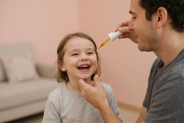 نحوه مصرف قطره سیدرال برای کودکان