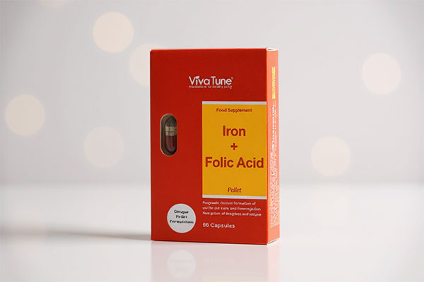 جعبه کپسول آهن و فولیک اسید ویواتیون