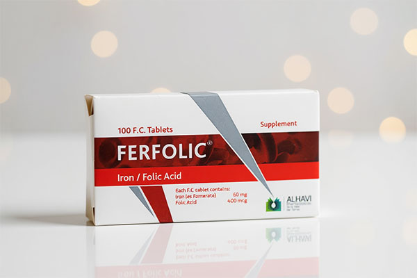 بستهبندی قرص فرفولیک الحاوی