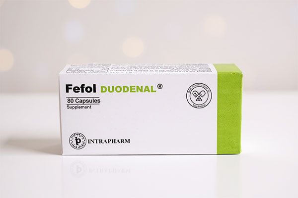 تصویر جعبه کپسول ففول دئودنال اینترافارم