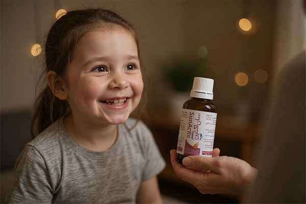 نحوه مصرف قطره آهن سان اکتین فورت برای کودکان