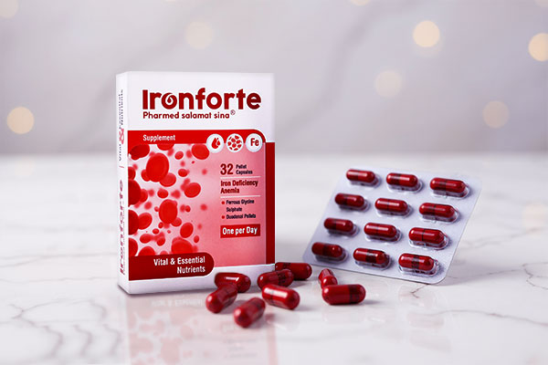 کپسول‌های آیرون فورت فارمد سلامت سینا