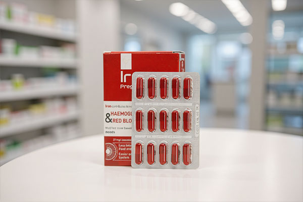 بسته‌بندی کپسول آیروفیکس بارداری دایونیکس فارما