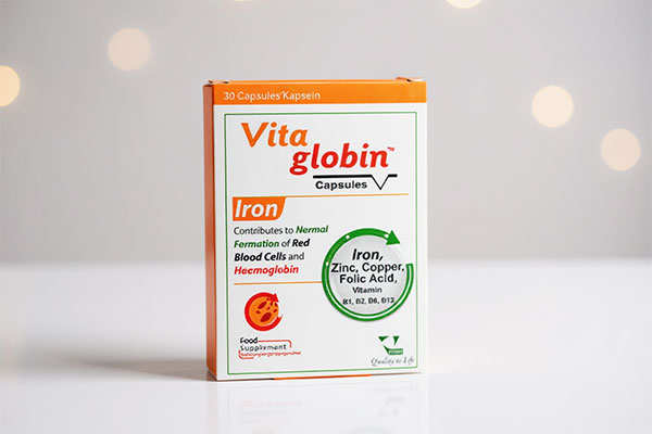 کپسول ویتاگلوبین ویتان بسته‌بندی