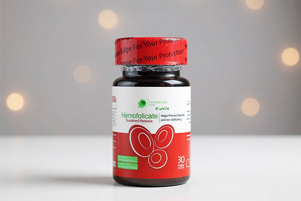 کپسول هموفولیکیت پرفرمنس اج روی سطح سفید